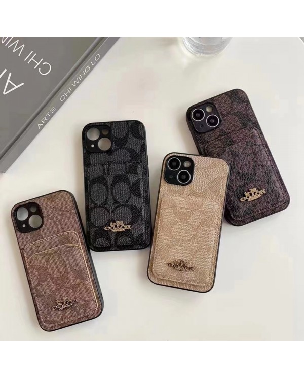 Coach Fashion Brand iphone 15 14 13 12 Full Cover ledertasche inspired iphone14 15plus pro max case schutzhülleiphone14 15 plus 15pro max cover mobile phone caseluxury designer iphone14 13pro max case shell