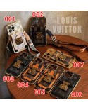 Luxury inspired LV galaxy s21 s23 Leather Case iPhone 13 Pro 14 max Case Cover Louis Vuitton iphone 15 14  brand case galaxy s22 s23 ultra Shoulder strap Card-wrapped mobile phone case 