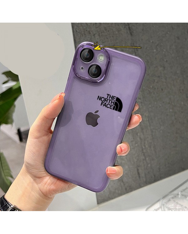 The north face  iphone14/14plus/13pro max luxury all-inclusive iPhone 13 pro Protective silicone fashion case men women